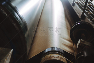 制造机器,巨大的,工厂,纸,纸盒,循环利用,图像,磨坊,现代,工业