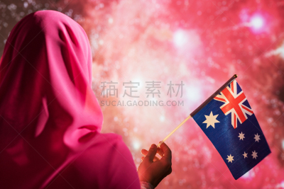 夜晚,放焰火,围巾,拿着,女人,国内著名景点,周年纪念,事件,自由,照明设备