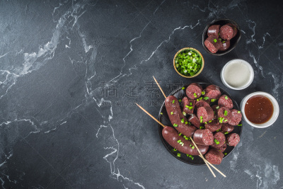 香肠,热,大麦,香料,食品,烤肉架,凝乳酪,餐具,棍,韩国
