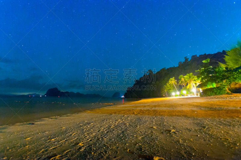 夜晚,海滩,星形,自然美,鸡尾酒,在上面,星迹,约会之夜,空间探索,月球