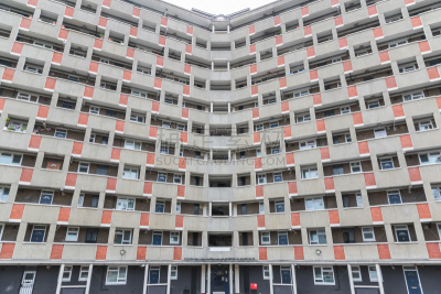 混凝土,外立面,房屋,塔,房屋建设,积木,伦敦,乔治,现代,几何学