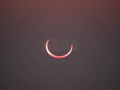日环食,沙特阿拉伯,太阳,中东,非凡的,天文学,图像,火,波斯湾,宏伟