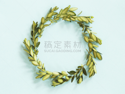 圆形,叶子,贺卡,信函,健康,禅宗,现代,古典式,春天,排列