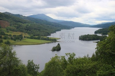名声,英国,非凡的,女王,看风景,桨叉架船,苏格兰高地,19世纪,云,密特里达提六世