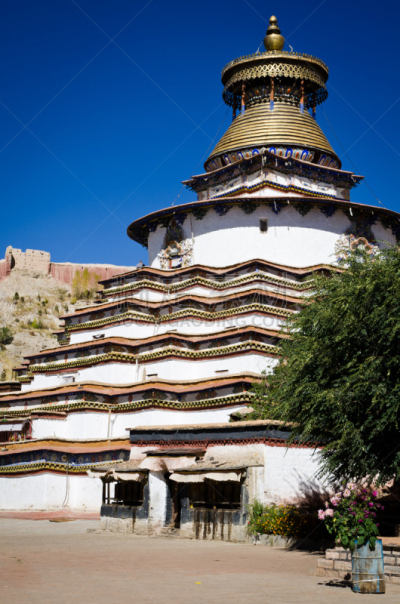 江孜,塔尔寺,白居寺,藏族,垂直画幅,纪念碑,天空,灵性,当地著名景点,喜马拉雅山脉