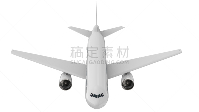 飞机,白色,轻蔑的,正下方视角,飞行员,美国,水平画幅,商务旅行,白色背景,航空业