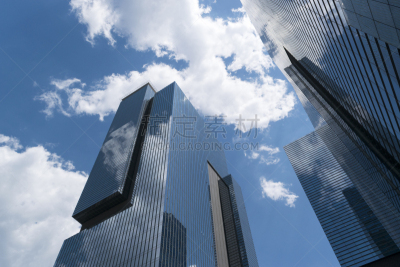 首尔,低视角,都市风景,江南区,南,朝鲜半岛,城市扩张,佛,曙暮光,顶部