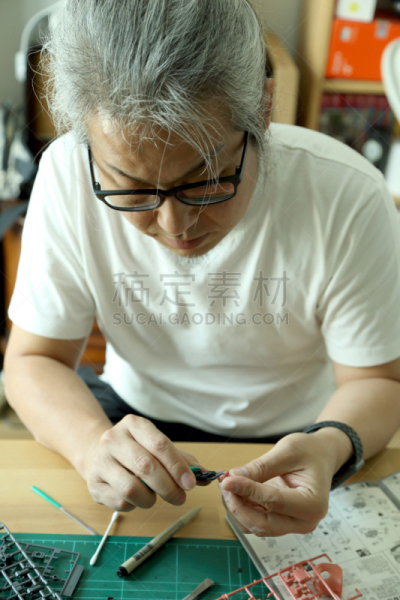 业余爱好,部分,一个物体,仅日本人,比例,仅男人,玩具,塑胶,仅一个男人,小的