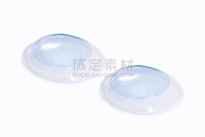 人的眼睛,透镜,白色背景,隐形眼镜,近视,验光师,水平画幅,无人,干净,特写