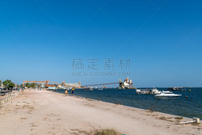 帕拉洲,圣塔伦,亚马孙洲,巴西,人行道,夏天,天空,蓝色,河岸,伦敦城