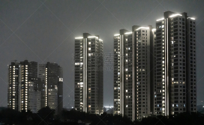 城市天际线,夜晚,达义市,商务,房屋建设,暗色,照明设备,黄昏,现代,商业金融和工业