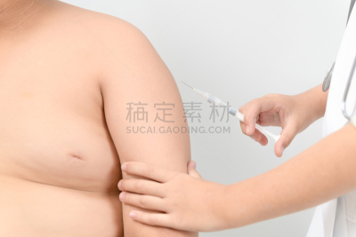 儿童,手臂,大块头,肥胖,注射器,喉部检查,健康保健,护士
