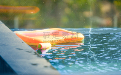 充气品,游泳池,蓝色,夏天,度假,玩具水枪,泼水节,水面,度假