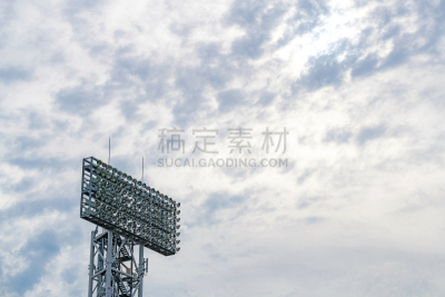 塔,运动,照明设备,云,黄昏,现代,公共建筑,运动场,体育场馆,背景