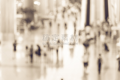 新加坡,新加坡樟宜机场,走廊,忙碌,乘客,图像,运动模糊,航拍视角,纯净水,旅途