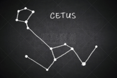 星座,秘密,暗色,粉笔画,背景,绘画插图,科学,星系,海怪,星形