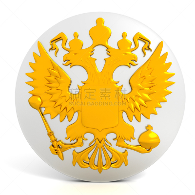 双头鹰,传统,国内著名景点,对称,古董,鸟类,乡村风格,动物头,绘画插图,王冠