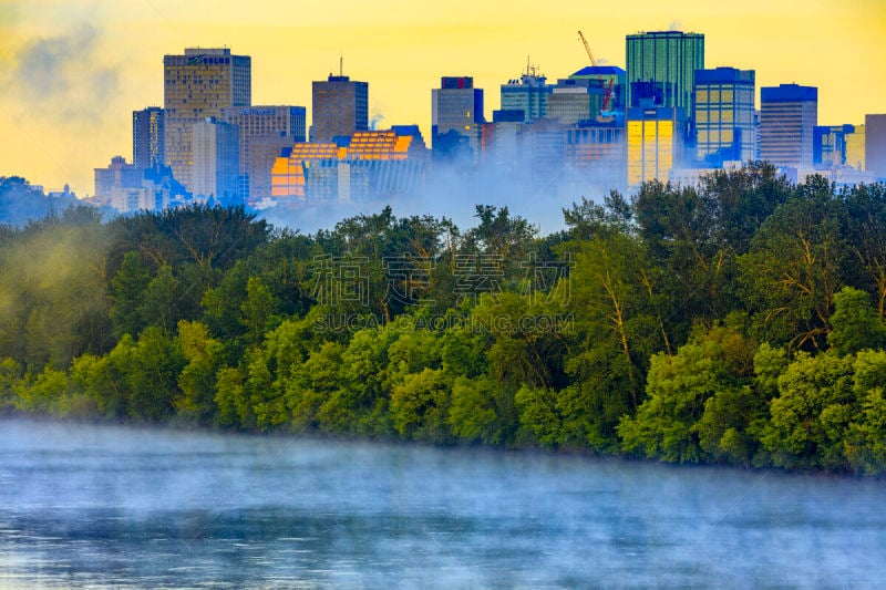 加拿大,城市,阿尔伯塔省,埃德蒙顿,商务,城市生活,飘然,城镇景观,交通堵塞,北萨克其万河