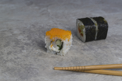 寿司,日本食品,筷子,桌子,特写,小圆面包,传统,清新,寿司卷,食品