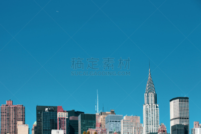 城市天际线,纽约州,曼哈顿中心,长岛市,纽约,景观设计,公园,现代,著名景点,商业金融和工业