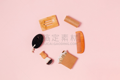 粉色背景,个人随身用品,零浪费,数字0,背景分离,塑胶,棉,简单,柔和色,马克杯