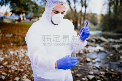 水,环境,手套,有毒废物,科技,科学实验,比较,技术,仅一个男人