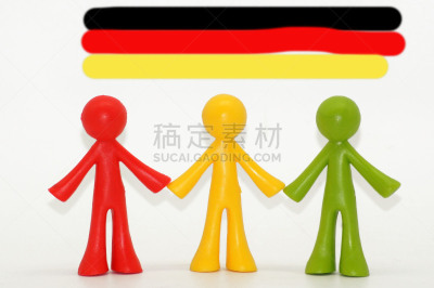 结合体,小雕像,符号,交通,接力赛,背景分离,红绿灯,白色,黄色,人