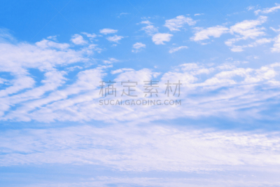 云景,天空,白色,蓝色