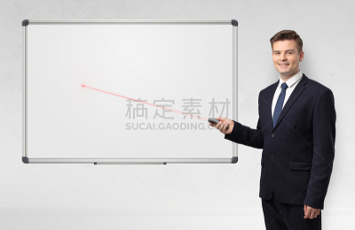 留白,激光指示器,黑板,男商人,白色,商务研讨会,经理,专业人员,空的,策略