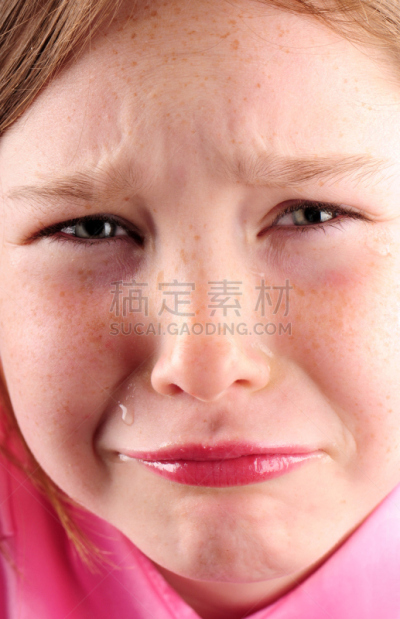 女孩,撅嘴,垂直画幅,悲痛,眼泪,痛苦,人的脸部,童年,情感,儿童