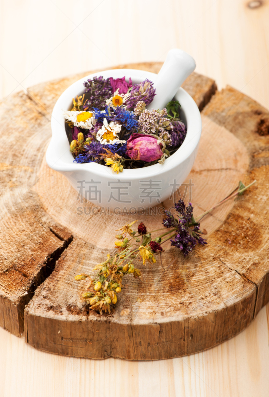 健康保健,草药,玻璃杯,研磨器,玫瑰,圣约翰草,清新,药,滴瓶,花薄荷属