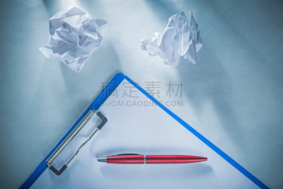 圆珠笔,纸,写字板,空白的,办公室,水平画幅,消息,无人,书页,特写