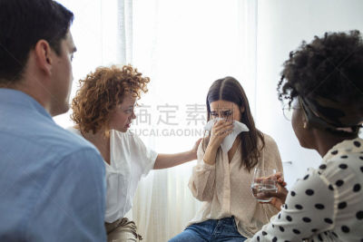 女人,讲故事,表现消极,支撑,分享