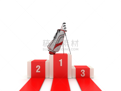 三维图形,高尔夫球包,指挥台,高尔夫球帽,商务,事件,休闲游戏,运动,高尔夫球,数字1