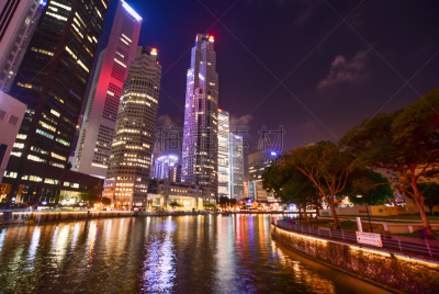 新加坡市,都市风景,城市生活,全景,金沙酒店空中花园,滨海湾公园,滨海湾金沙酒店,新加坡河,滨海湾 ,新加坡