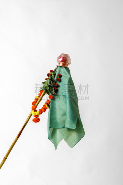 新年前夕,传统节日,谷底帕多瓦,农业,传统,贺卡,背景分离,棍,春天,印度