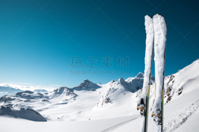 速降滑雪,葱仁谷,运动,雪山,法国,户外,体育器械,高处,晴朗,山脉