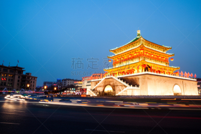 BELL TOWER IN XI'AN