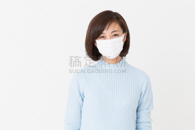 面具,女人,重的,仅成年人,疲劳的,日本人,刚性,过度劳累