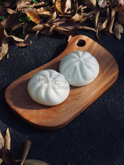 中式小笼包,东方食品,叶子,韩国食物,传统,蔬菜,小圆面包,清新,中文,面包