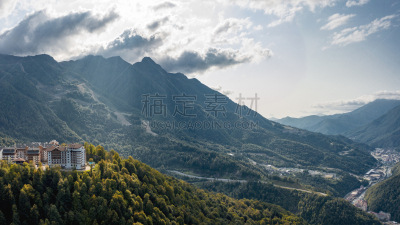 自然,俄罗斯,航拍视角,野外动物,滑雪场,玫瑰,视角,旅途,雪板,云景
