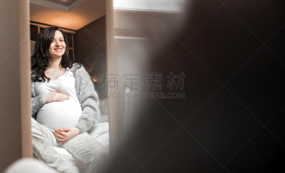女人,怀孕