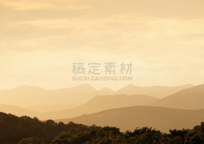 山脉,爱尔兰共和国,基拉尼省立公园,基拉尼,克俐环,沙尘暴,尘暴,凯瑞郡,芒斯特省,天空