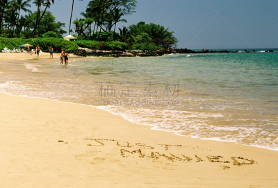 夏威夷大岛,海滩,奇黑海滩,哈帕那海滩,卡阿那帕里,捕鲸镇,拉奈岛,扑林思维尔,基黑,普鲁拉