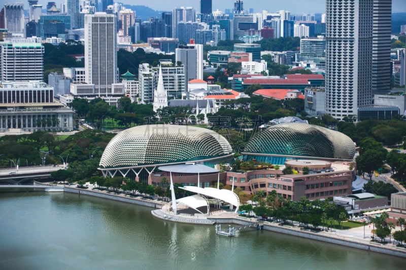 新加坡,风景,城市天际线,角度,航拍视角,自然美,伦敦城,夏天,宽的,办公室