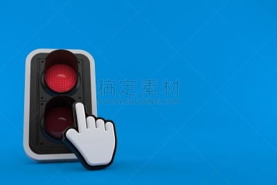 交通,光标,红色,蜘蛛网,空的,波兰,背景分离,彩色背景,停止标志,消息