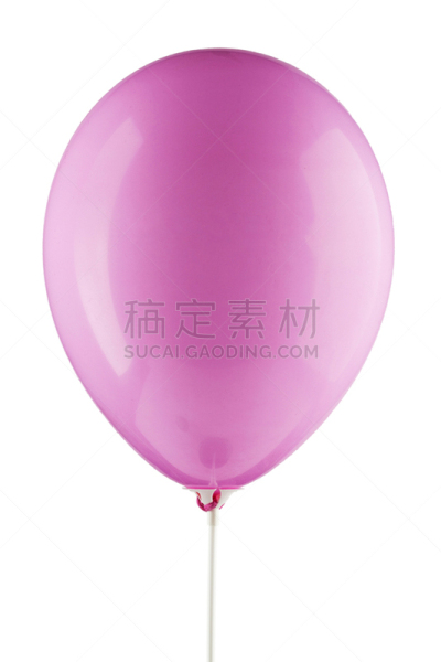 气球,充气品,白色背景,分离着色,垂直画幅,风,情人节,绘画插图,生日,线绳