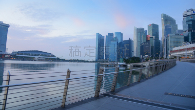 都市风景,新加坡市,城市天际线,市区,夜晚,市区路,旅行者,滨水,新加坡河,著名景点