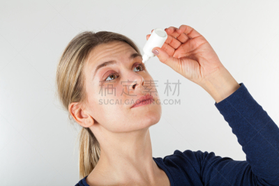 人的眼睛,认真的,女人,大麦,药,肖像,角膜,眼球,人类腺体