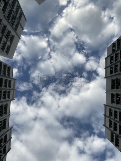 房屋建设,都市风景,新加坡市,云景,云,现代,杆,户外,高处,建筑